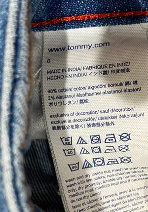 Tommy Hilfiger Two Tone Straight Jeans thumbnail 3