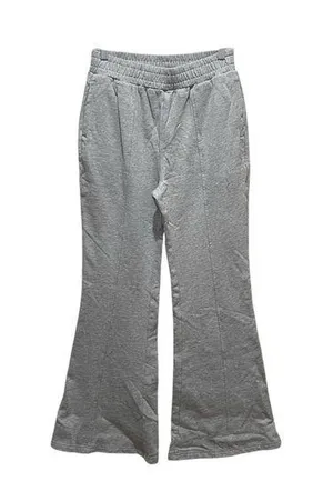 Abela Story + Co Wide Leg Sweatpants Light Grey Size Medium thumbnail 1