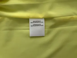 NWT‎ Belle Badgley Mischka Sky Satin Canary Yellow Maxi Slip Dress Formal Gown thumbnail 5