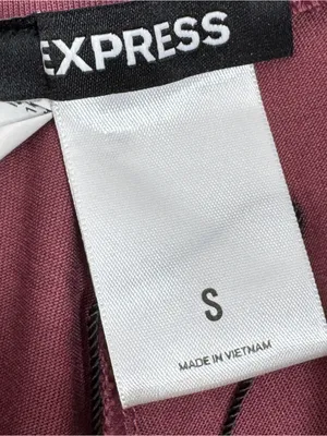 Express Jersey Knit Wide Leg Pants Rose Pink Small High Waist Lounge Athleisure thumbnail 6