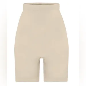 NWOT Skims Sculpting High Waisted Shorts Sand Color Size L thumbnail 2