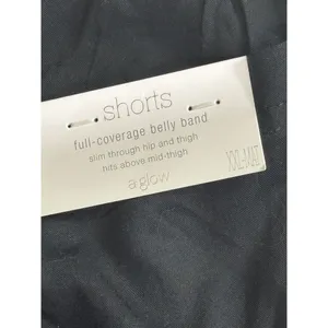 A:Glow Maternity Black Full‎ Coverage Belly Band Shorts XXL-MAT WM81X005RS1 thumbnail 11