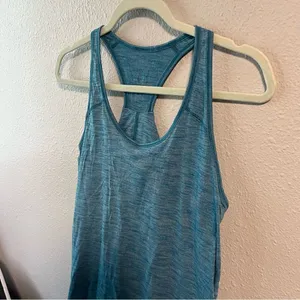 Lululemon Marled Teal Essential Tank thumbnail 2