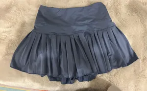 Blue Gold Hinge Skirt Pale Pleated thumbnail 1