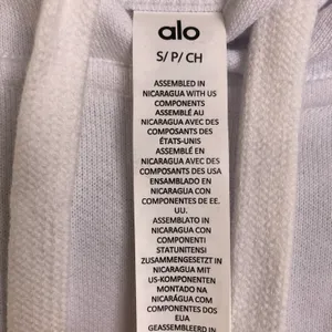 Alo Accolade Hoodie White S thumbnail 8