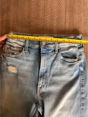 MOTHER Superior High Waisted Rider Skimp Jeans in The Confession Wash Women’s 27 thumbnail 14