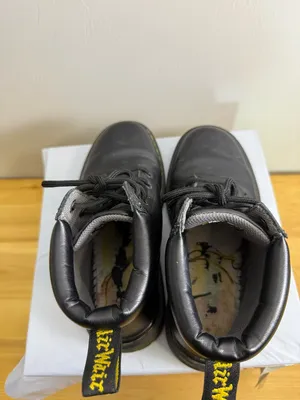 Dr. Martens Cartor Leather Lace Up High Top Boot Combat Workwear Black Unisex W9M8 thumbnail 5