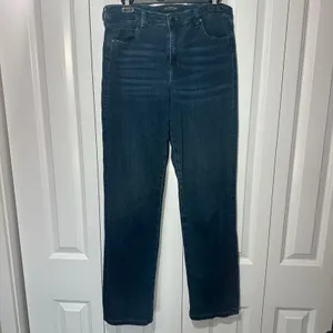Liverpool Kennedy Straight Jeans Women 12/31 Dark Blue Halifax High Rise Stretch thumbnail 2