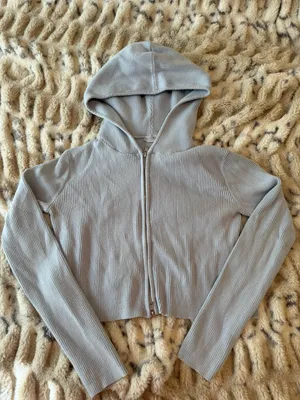 PacSun Cropped Ribbed Sweater thumbnail 1