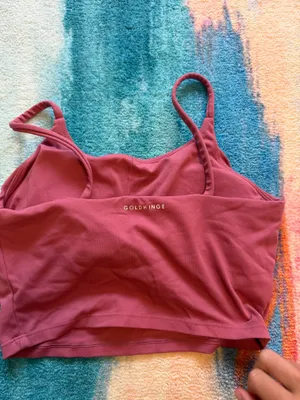 Gold Hinge Pinkish red top thumbnail 2