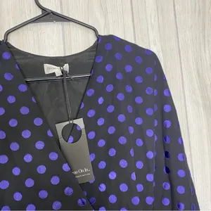 NEW Revolve Privacy Please Misha Polka Dot Wrap Maxi Dress size S Small NWT thumbnail 8