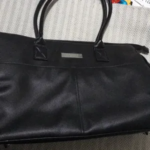 Mary Kay Large Travel / Party Tote Bag Purse Black thumbnail 1