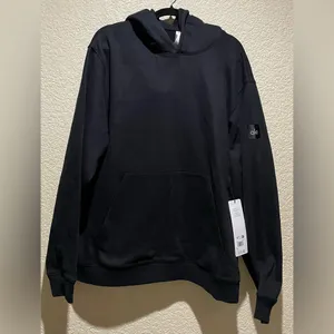 Alo Yoga NWT Renown Heavy Weight Hoodie in Black Size M oversized thumbnail 4