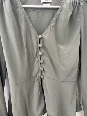 Aritzia Wilfred Suzette silk blouse thumbnail 6