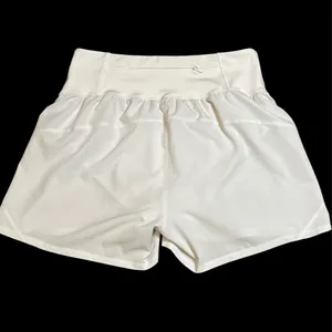 Kinesis‎ White Athletic Running Shorts W/Zipper Pocket 3.5” Inseam Small Active thumbnail 6