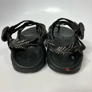 Chacos Zvolv x‎ 2 sandals black & white size 9 thumbnail 5