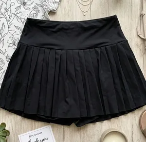 Black Pleated Skort thumbnail 1