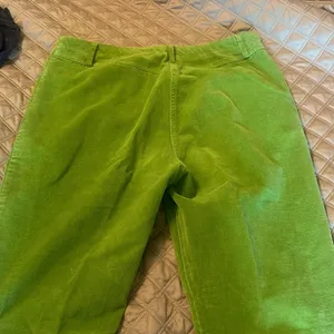 Marina Rinaldi size 17 (US 10) green corduroy pants but flare cute euc thumbnail 5