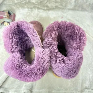UGG Australia Bailey Button Purple Suede Boots women size 10 thumbnail 5