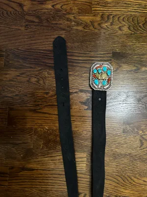 Justin Belt buckle and belt thumbnail 2