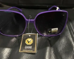 Luxury Purple Sunglasses thumbnail 1