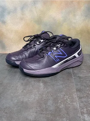 New Balance 696v5 Women’s Wide Plum Purple Tennis Shoes Size 9D thumbnail 3