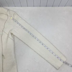 PENDLETON Vintage ZIP Up Front Cream Textured LINED‎ JACKET Size S thumbnail 7
