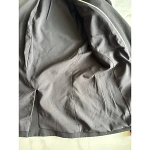 Ann Taylor Black Single Button Blazer Size 8 Classic Workwear Career Suit Jacket thumbnail 12