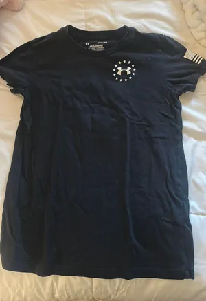 Under Armour Freedom T-Shirt Black thumbnail 1