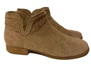 UGG Koolaburra Cheyanne Tan Suede Ankle Boho Bootie Fall Zip Up Women's Sz 9‎ thumbnail 1