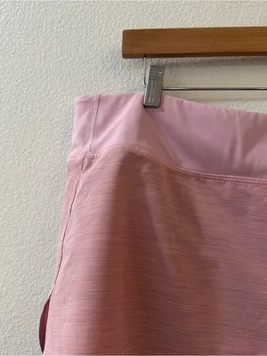 ATHLETA Run With It Textured 3.5”‎ Short Pink Size x-Large thumbnail 6