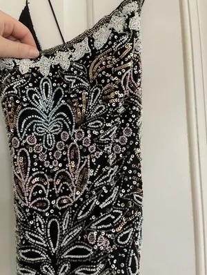 Primavera Couture Beaded Prom Dress thumbnail 5