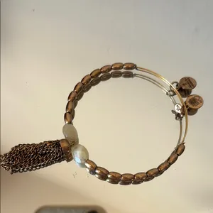 Alex and Ani Elegant Gold Bracelet Set of 4 thumbnail 4