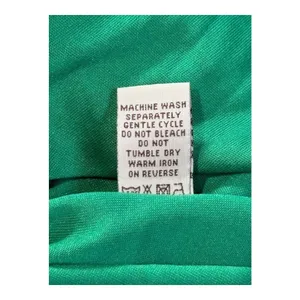 Magic Pleated Maxi Skirt Womens Medium Green Mosaic‎ Print Corset Waist Boho thumbnail 9