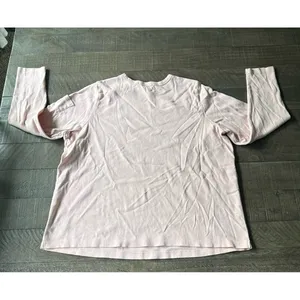 Ralph‎ Lauren Women's Light Pink Arm Pocket Long Sleeve Tee Size 1X thumbnail 6