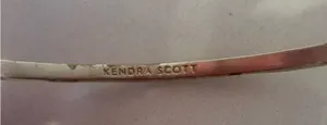 Kendra Scott Blake Bracelet Iridescent Drusy and Silver Pinch Cuff thumbnail 6