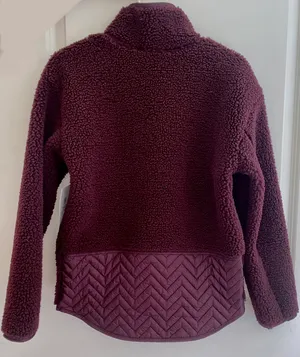 Athleta Women’s Sherpa Snap Sweatshirt  thumbnail 2