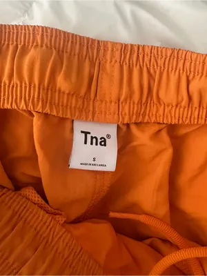 TNA Orange Nylon Shorts thumbnail 5