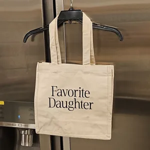 💕FAVORITE DAUGHTER💕 Canvas Tote Bag NWOT thumbnail 1