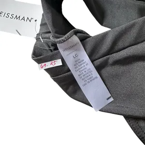 Weissmans Dancewear High Rise Briefs Gray Large | 69-25 thumbnail 2