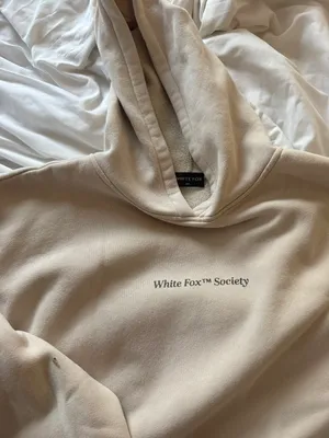 White Fox Hoodie thumbnail 4