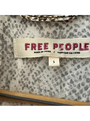 Free people wild night’s snakeskin kimono thumbnail 4