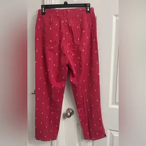 Ralph Lauren Red Sailboat-Print Dress Capris thumbnail 6