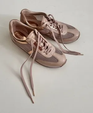 MICHAEL Michael Kors - Maggie Mesh Trainer Sneakers in Pink and Rose Gold thumbnail 1