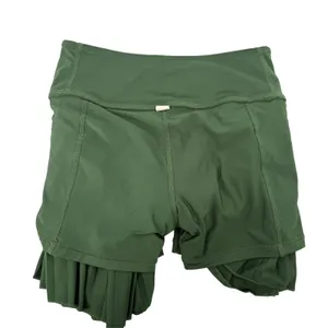 Gold Hinge Pleated Tennis Skirt Skort Hunter Green Women XS Pickleball Preppy thumbnail 7
