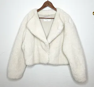 The Group by Babaton Aritzia Sherpa Teddy Jacket Size 2 thumbnail 1