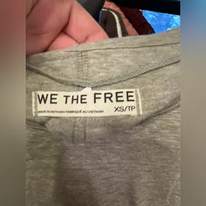 NWOT Free People We The Free Nova Long-Sleeve Tee - caiman gray tan - XS thumbnail 8