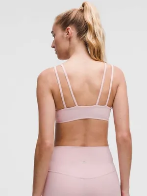 Lululemon Like a Cloud Ribbed Bra *Light Support in Pink Haze - Size: B/C Cup thumbnail 2