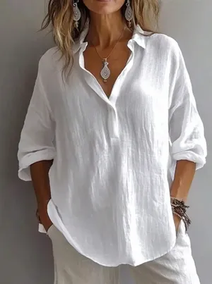 Women's solid color shirt thumbnail 1