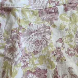 Vintage Floral Envelope Style Skort Size XS thumbnail 2